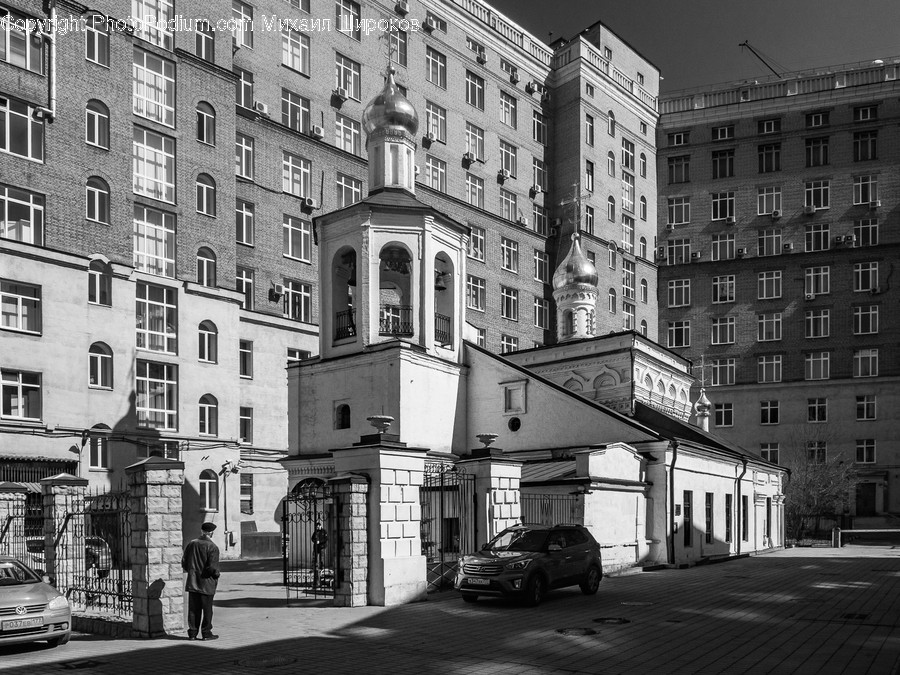 Building, Neighborhood, Urban, Alley, Alleyway