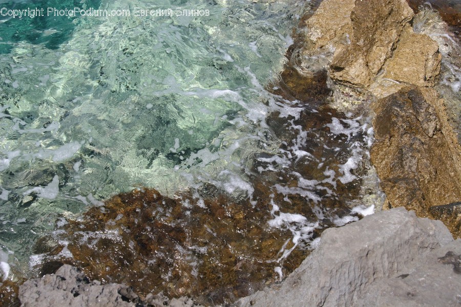 Rock, Creek, Outdoors, Stream, Water