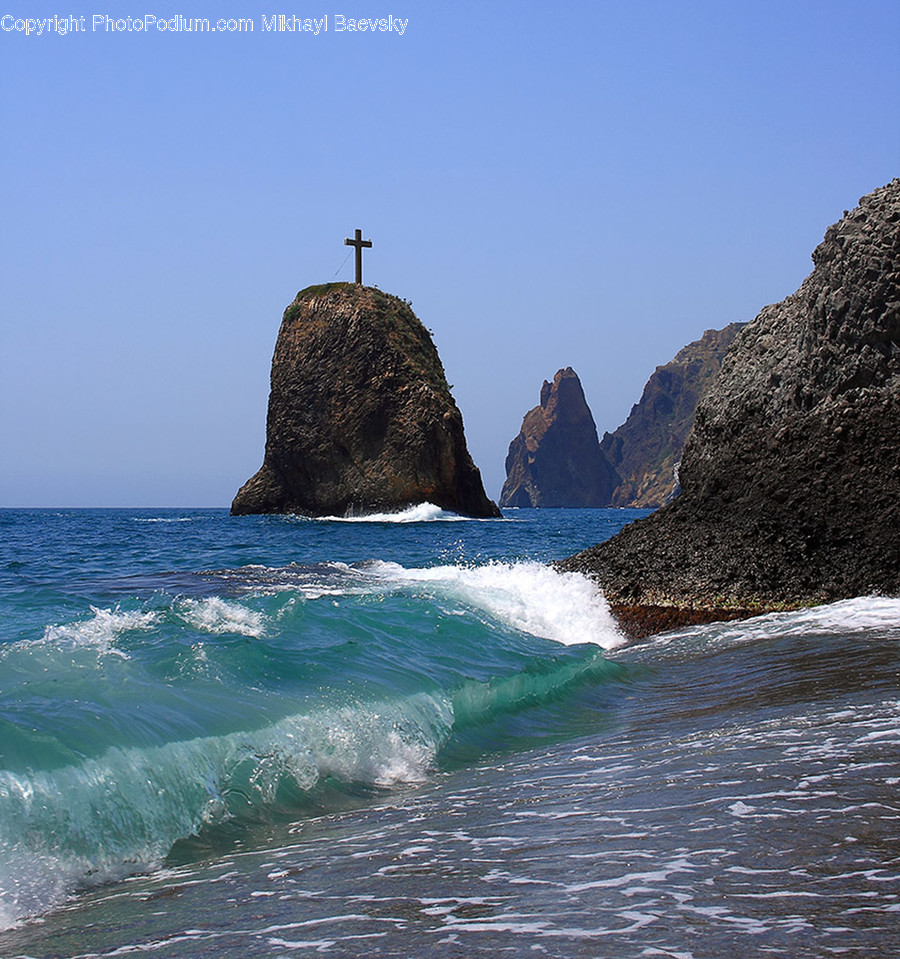 Promontory, Coast, Nature, Ocean, Outdoors