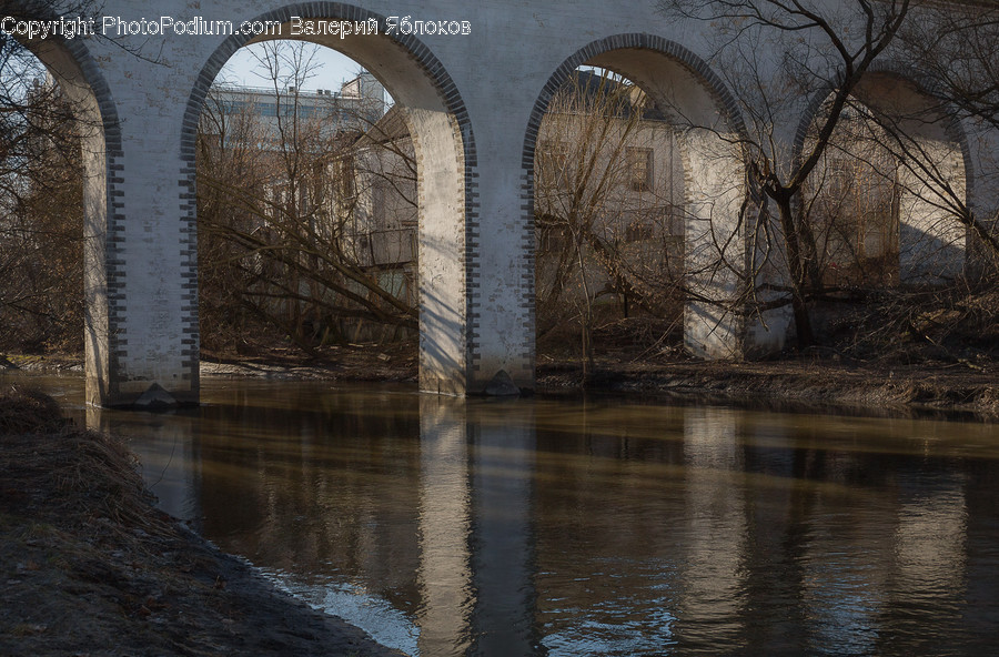 Bridge, Building, Viaduct, Crypt, Arch