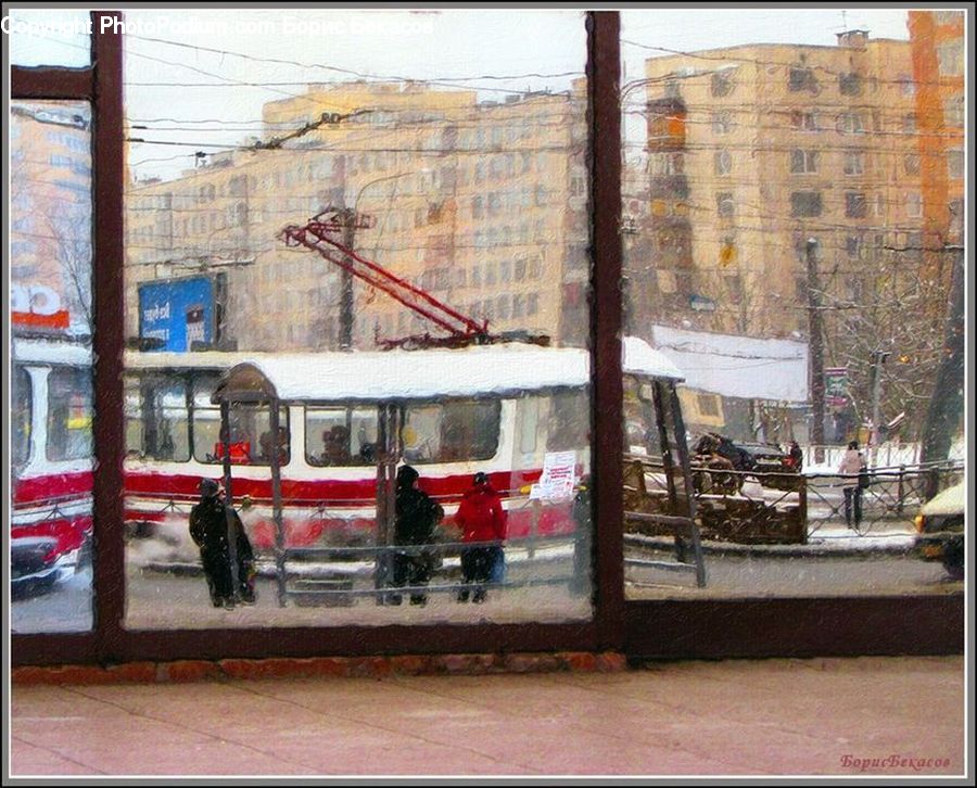 Bus, Vehicle, Cable Car, Streetcar, Trolley, Double Decker Bus, Car