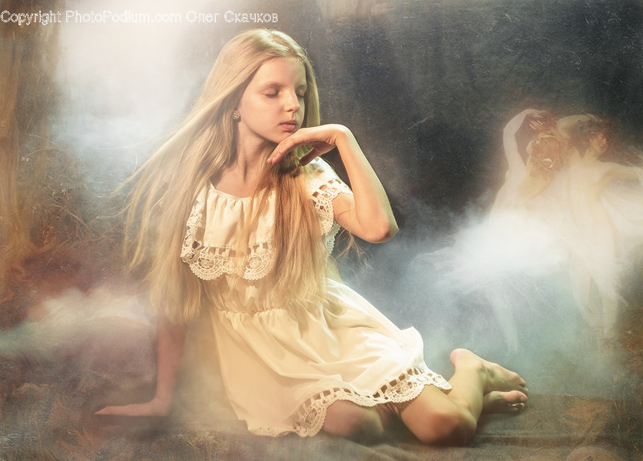 Human, People, Person, Light, Angel