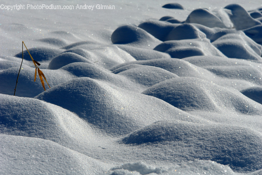 Pebble, Glacier, Ice, Mountain, Nature