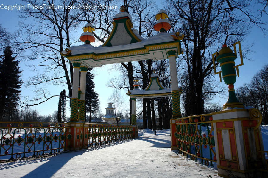 Gazebo, Architecture, Building, Shrine, Temple