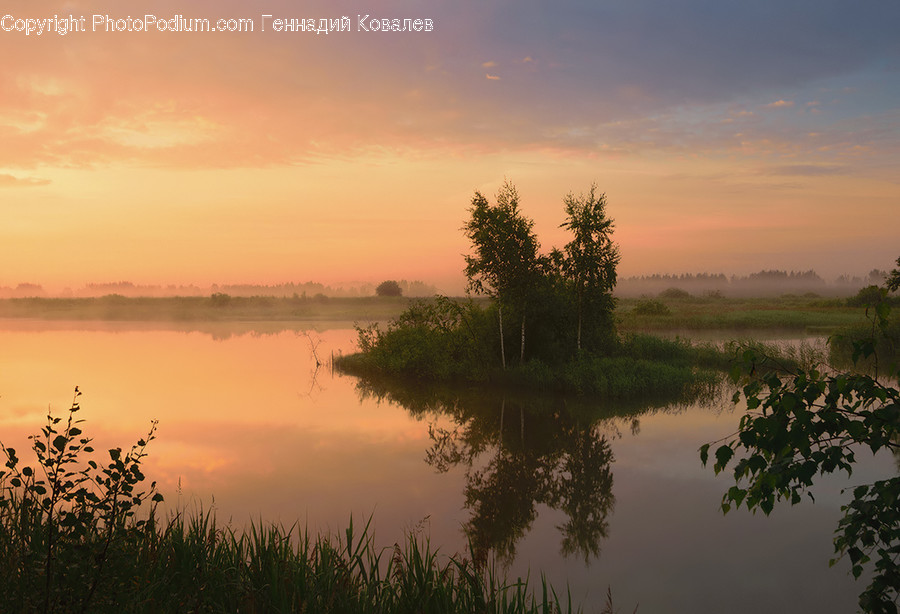 Dawn, Dusk, Nature, Outdoors, Red Sky