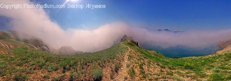 Mountain, Mountain Range, Nature, Outdoors, Crest