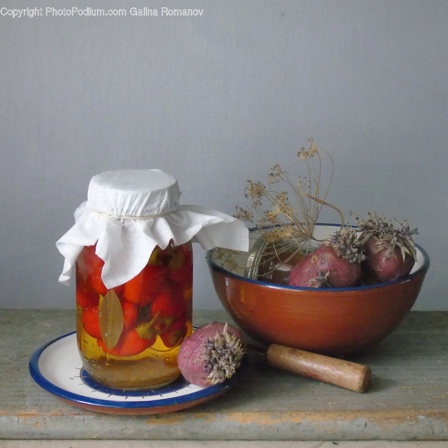 Bowl, Dessert, Food, Pottery, Saucer