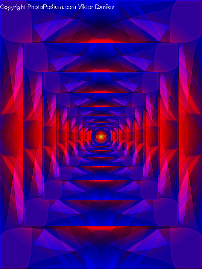 Fractal, Ornament, Lighting