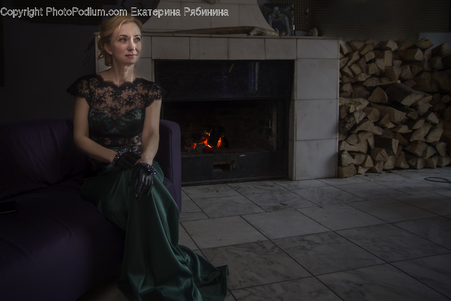 Human, People, Person, Fireplace, Hearth