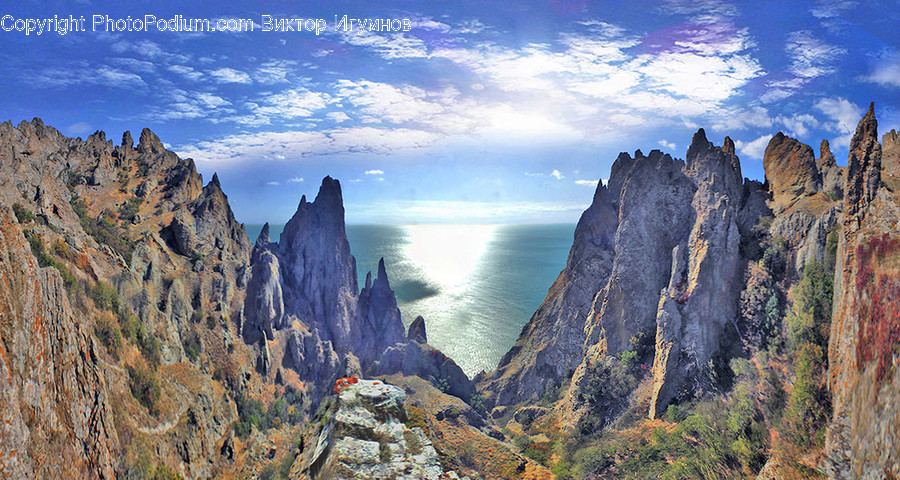 Crest, Mountain, Mountain Range, Nature, Outdoors