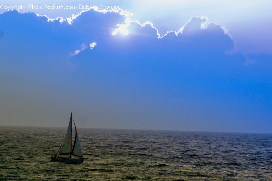 Sailboat, Transportation, Vessel, Watercraft, Boat