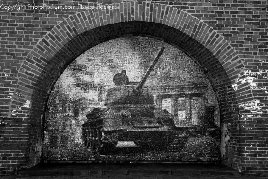 Arch, Arched, Architecture, Building, Brick