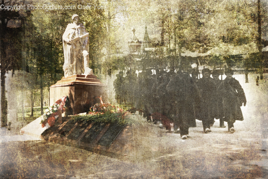 Human, People, Person, Fountain, Water