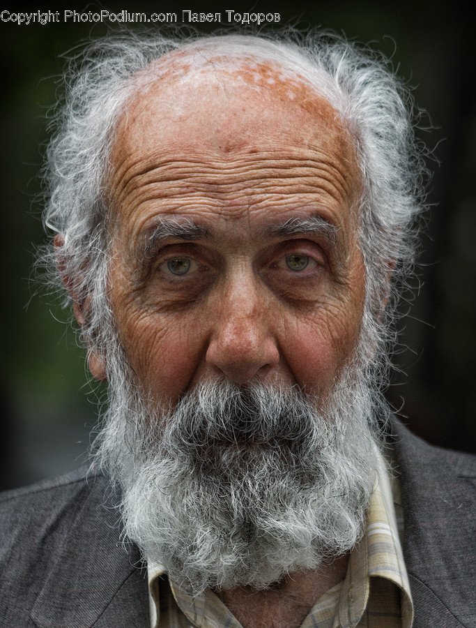 Beard, Face, Human, Person, People