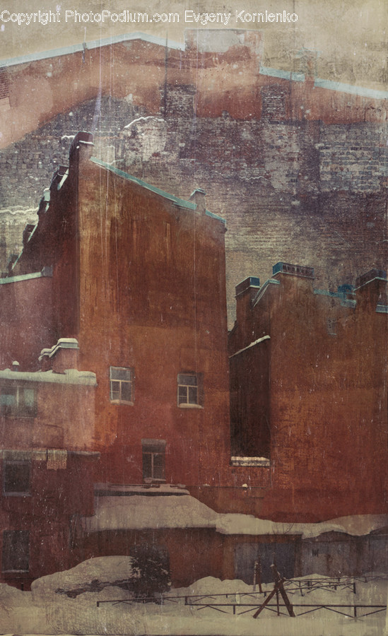 Brick, Ruins, Architecture, Building, Castle