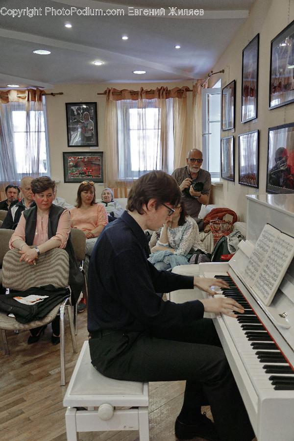Human, People, Person, Grand Piano, Leisure Activities