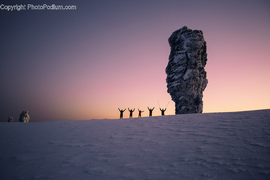 Dawn, Dusk, Nature, Outdoors, Red Sky