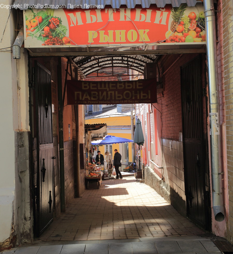Market, Canopy, Deli, Food, Shop