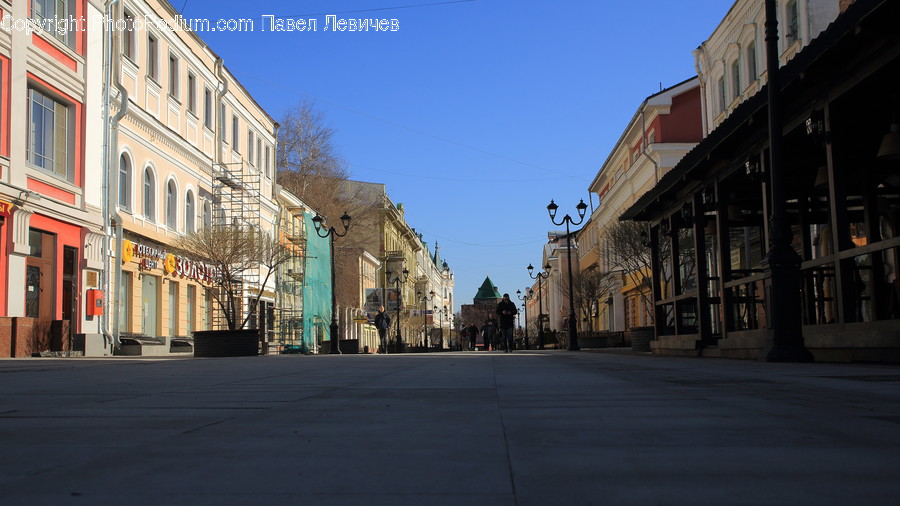 Building, City, Road, Street, Town