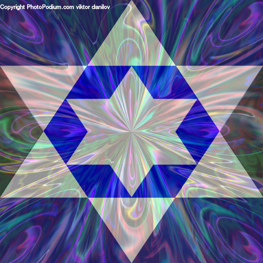 Home Decor, Quilt, Fractal, Art