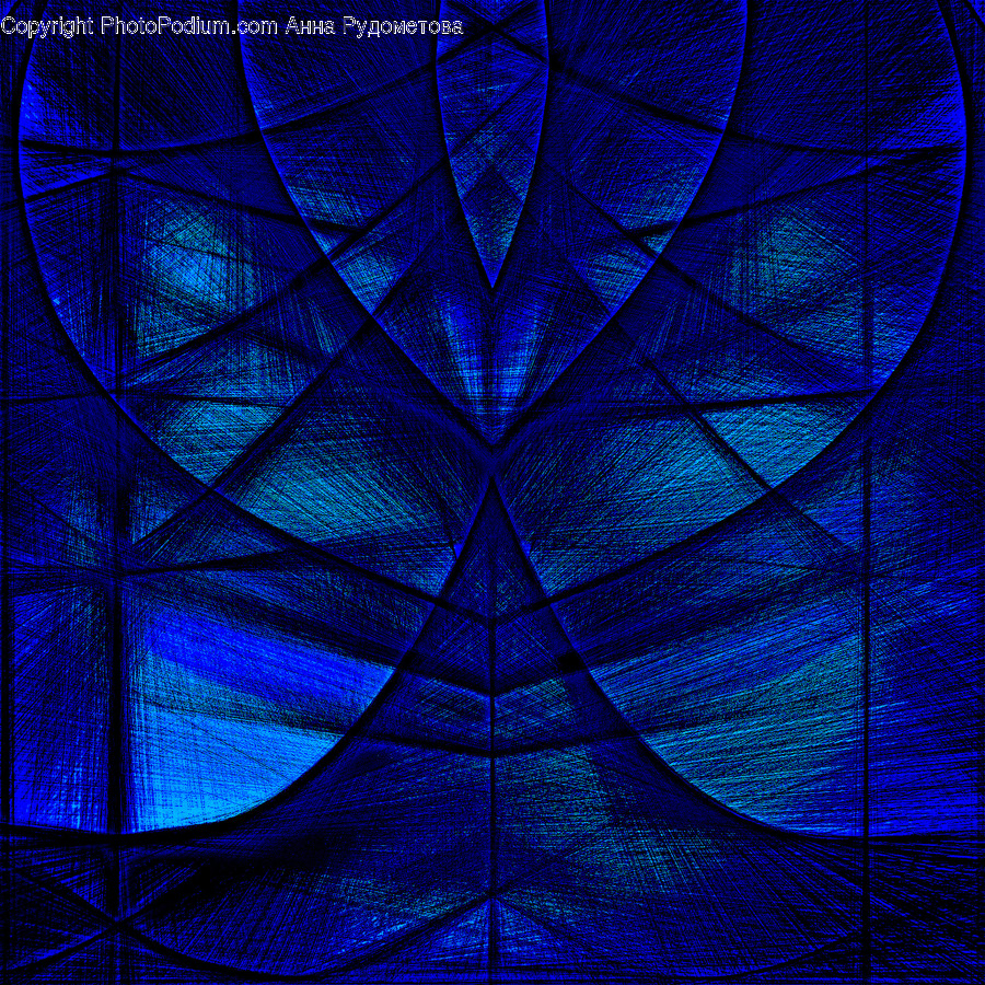 Fractal, Ornament, Art, Modern Art, Stained Glass