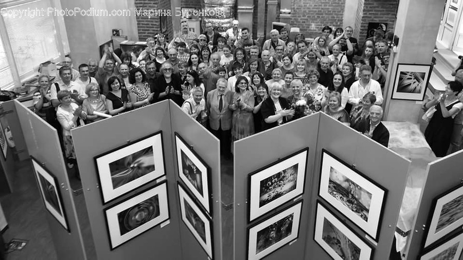 Collage, Poster, Audience, Crowd, Human