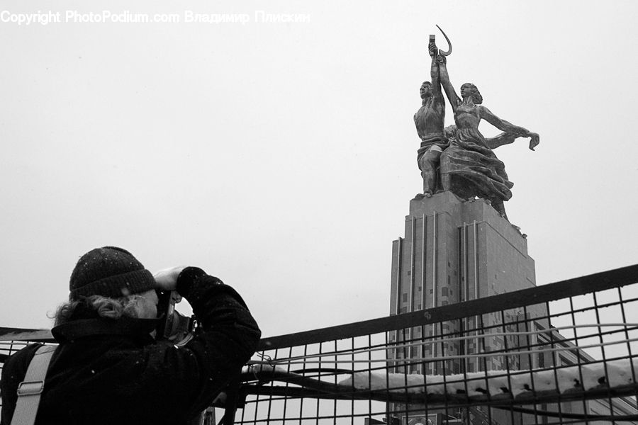 People, Person, Human, Art, Sculpture, Statue, City