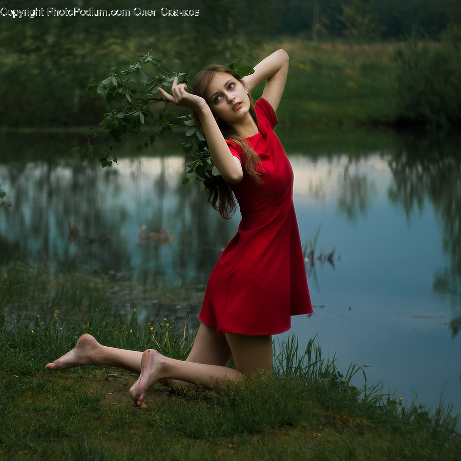 Human, People, Person, Female, Flora
