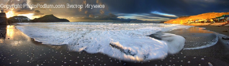 Ice, Outdoors, Beach, Coast, Nature