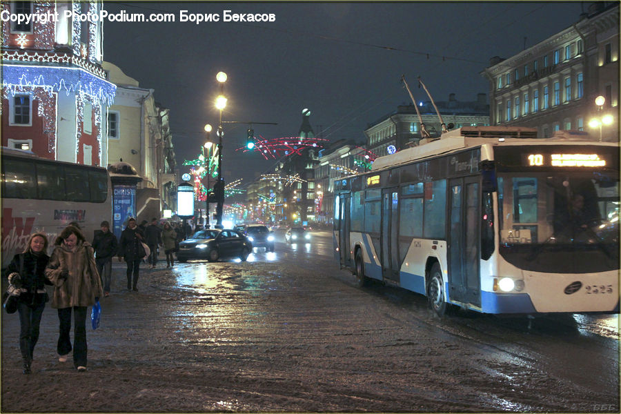 People, Person, Human, Bus, Vehicle, Double Decker Bus, Boardwalk