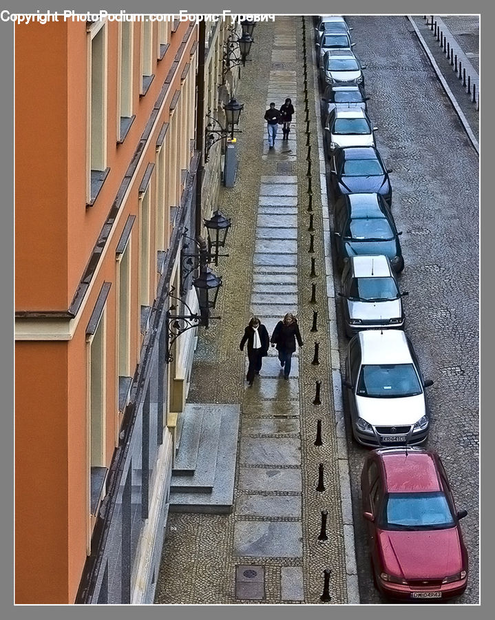 Dock, Landing, Pier, Gutter, Automobile, Car, Vehicle