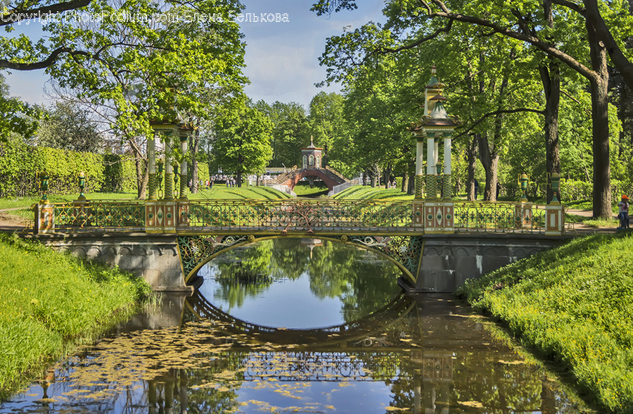 Canal, Outdoors, Water, Pond, Flora
