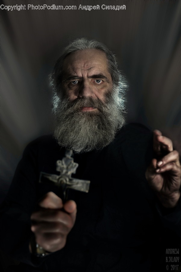 Human, People, Person, Beard, Weapon