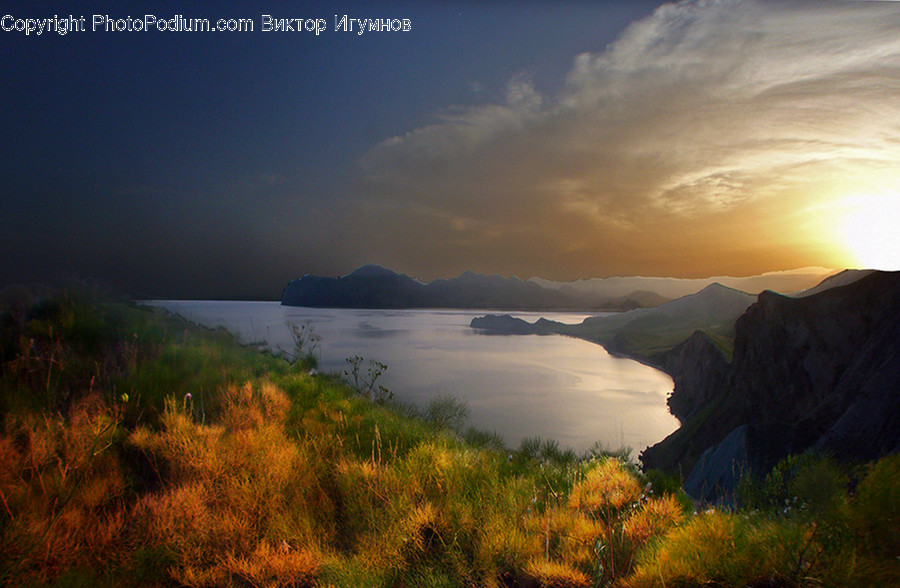 Dawn, Dusk, Nature, Outdoors, Red Sky