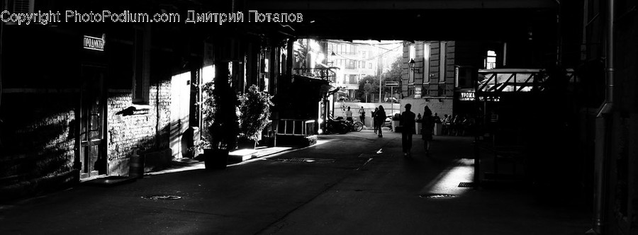 Alley, Alleyway, Building, City, Road