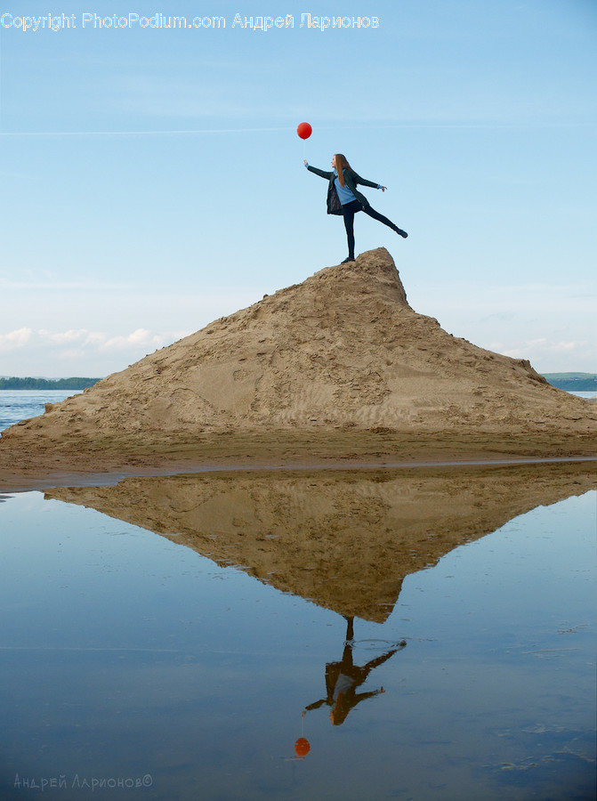 Kicking, Coast, Island, Land, Nature