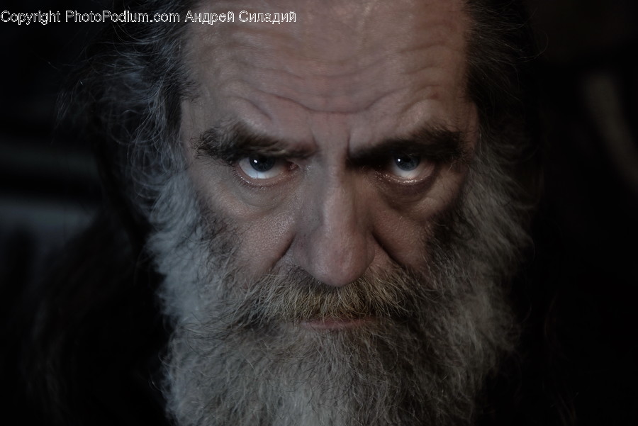 Beard, Face, Human, Person