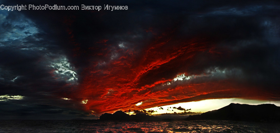 Eruption, Nature, Storm, Weather, Cloud
