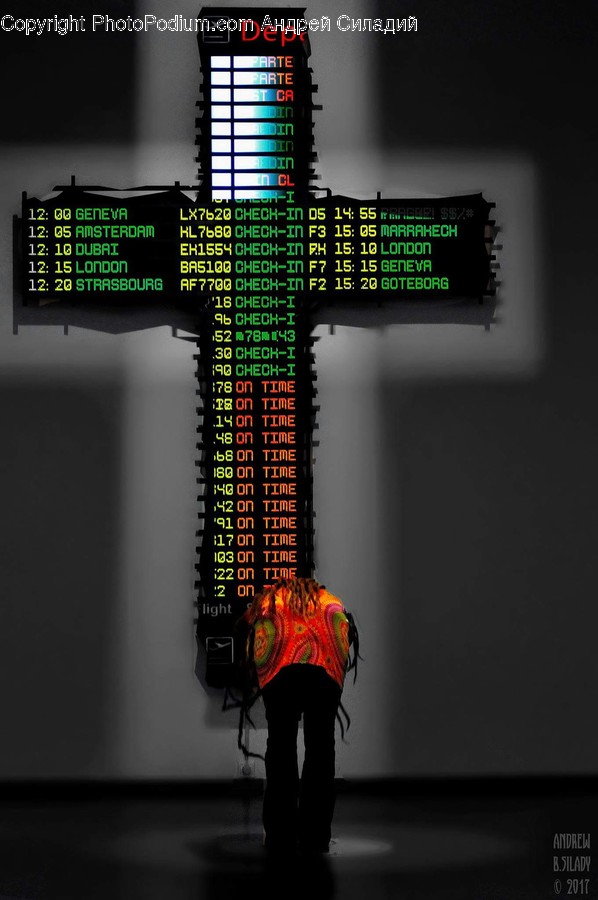 Human, People, Person, Cross, Emblem