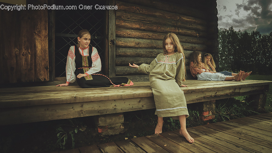Human, People, Person, Female, Hardwood