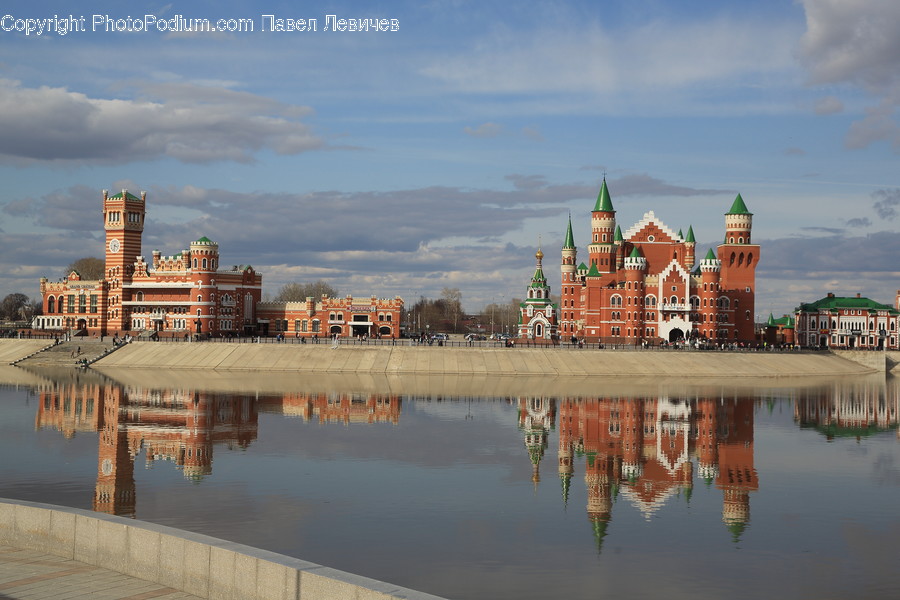 Architecture, Building, Castle, City, Downtown