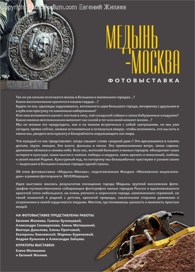 Brochure, Flyer, Paper, Poster, Andrena