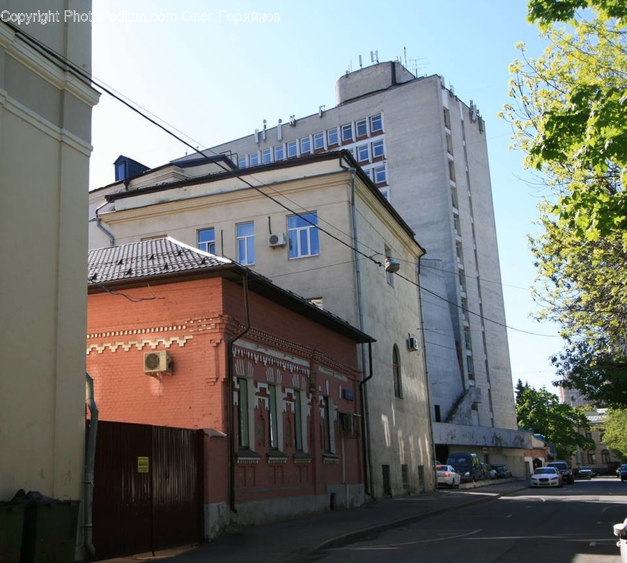 Gate, Building, Apartment Building, City, High Rise