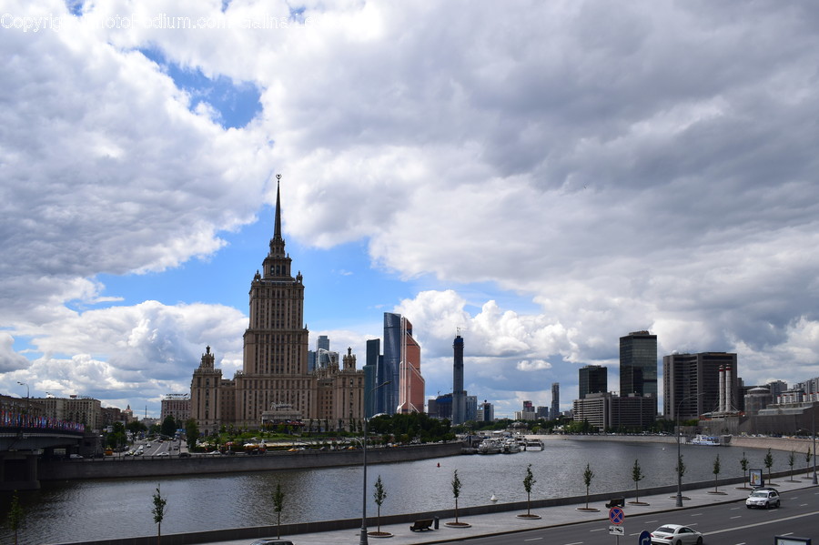 Building, City, Downtown, Town, Urban