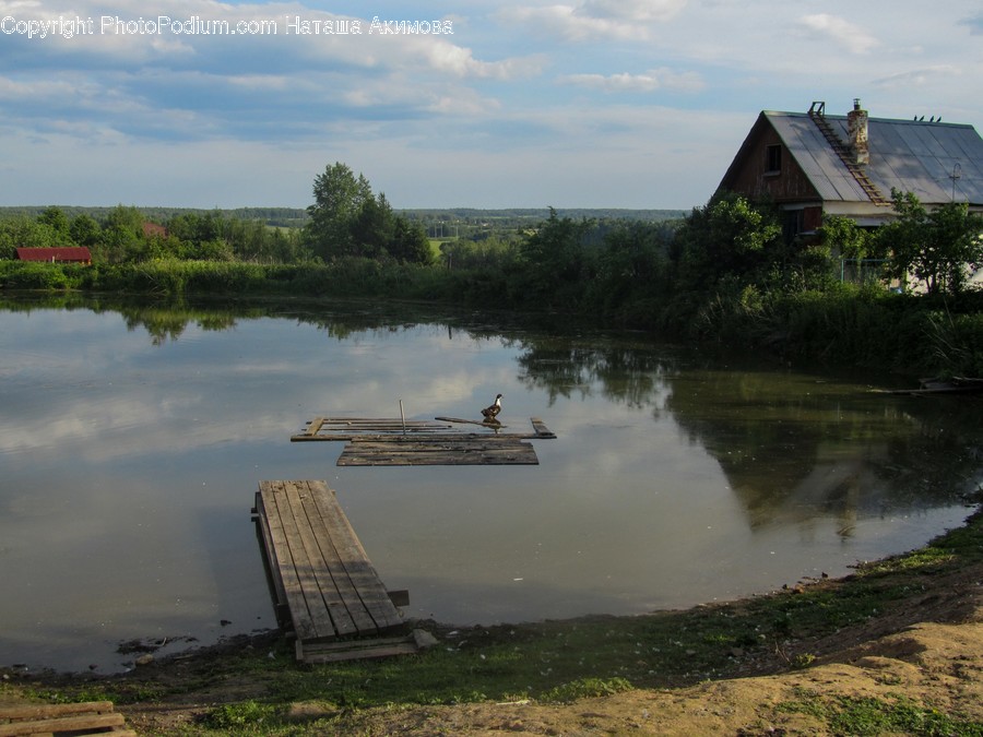Building, Cottage, House, Housing, Coast