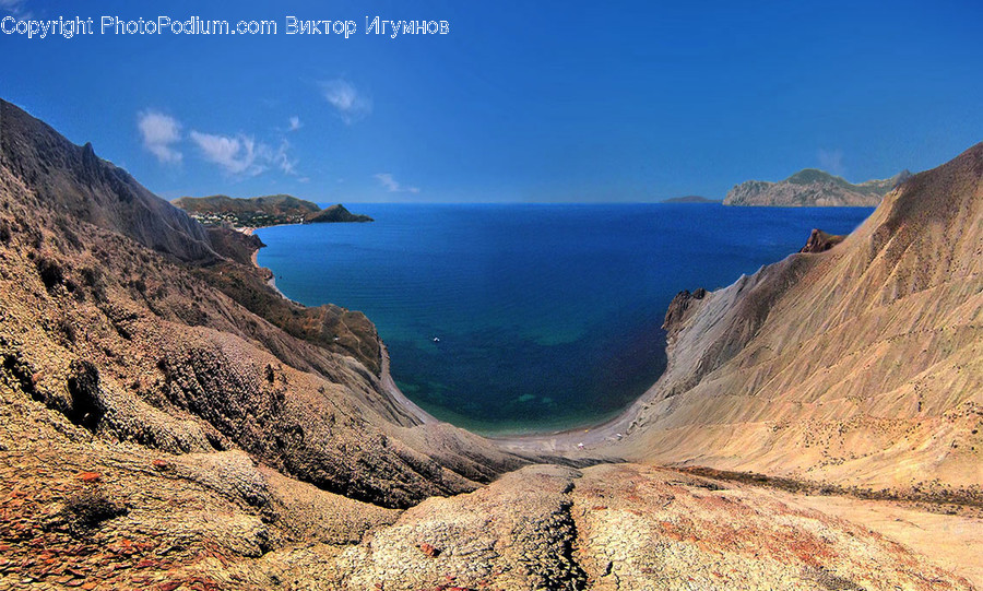 Promontory, Cliff, Outdoors, Coast, Nature