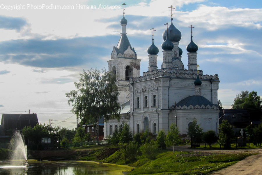 Architecture, Building, Housing, Monastery, Tower