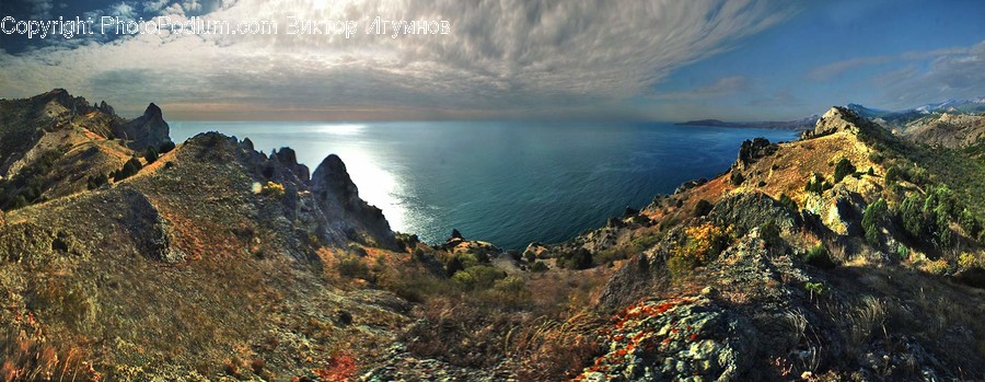 Crest, Mountain, Mountain Range, Nature, Outdoors