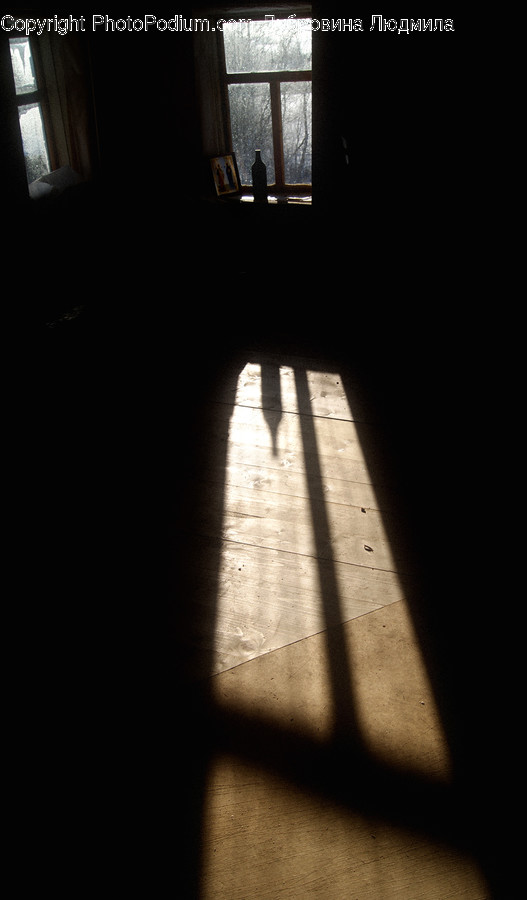 Window, Corridor, Silhouette, Lighting, Alley