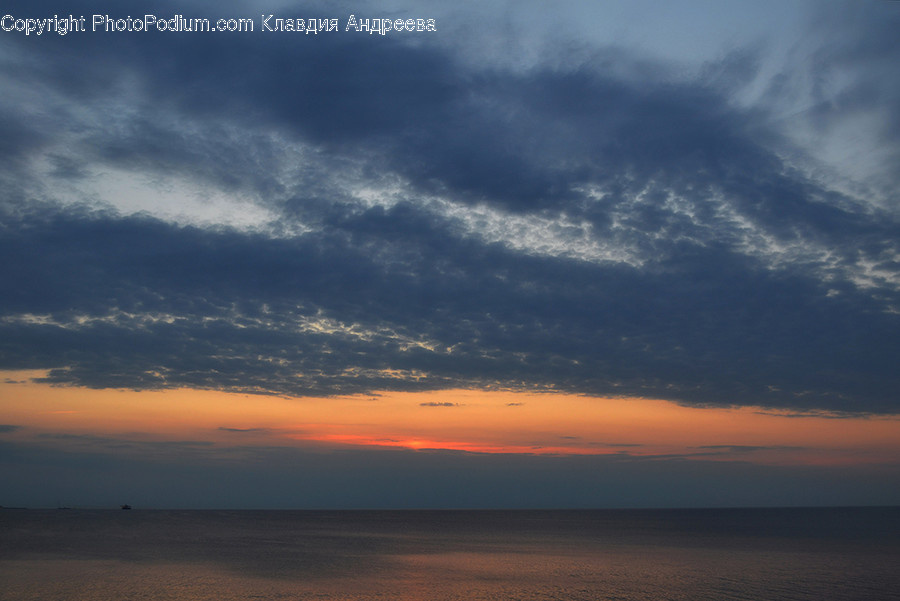 Dawn, Dusk, Nature, Outdoors, Red Sky